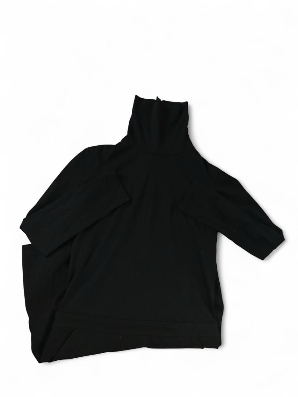 Black Turtleneck Long Sleeve Dress